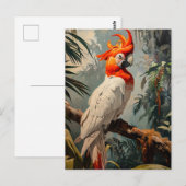 Kaketoe Portrait  Briefkaart (Voorkant / Achterkant)