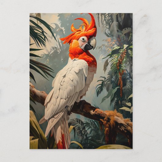 Kaketoe Portrait  Briefkaart (Voorkant)