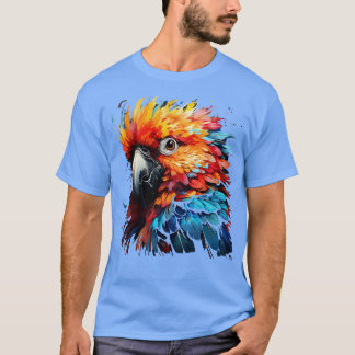 Kaketoe regenboog t-shirt