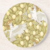  kaketoes en citroenen zandsteen onderzetter (Voorkant)