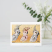 Kaketoes, Louis Wain, Briefkaart (Staand voorkant)