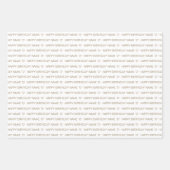 Kaki Custom Gelukkige Verjaardag Met Liefde Inpakpapier Vel (Voorkant 2)