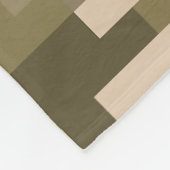 Kaki Digitale Camouflage Fleece Deken (Hoek)