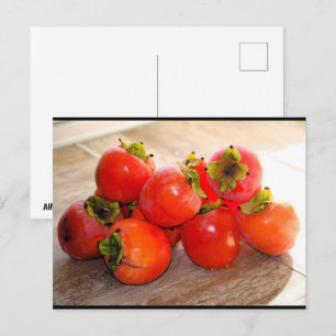 Kaki Fruit Briefkaart