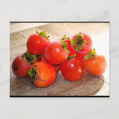 Kaki Fruit Briefkaart (Voorkant)