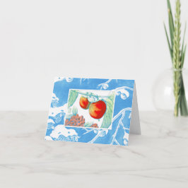 Kaki Nieuwjaarsgroet 10 x 14 cm kaart