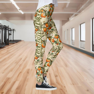 Kaki-patroon Leggings