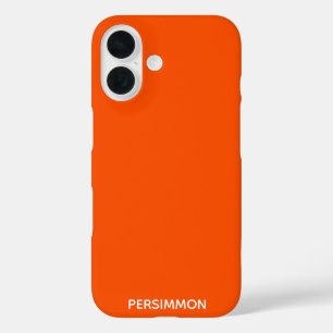 Kaki rode kleur naam iPhone 16 hoesje