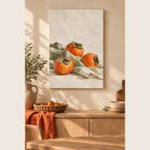 Kaki Stille Canvasprint