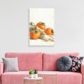Kaki Stille Canvasprint Canvas Afdruk (Insitu (Woonkamer))