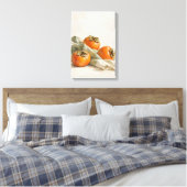 Kaki Stille Canvasprint Canvas Afdruk (Insitu (Slaapkamer))