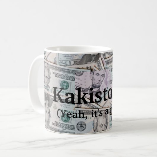 Kakistocratie mok (Voorkant links)