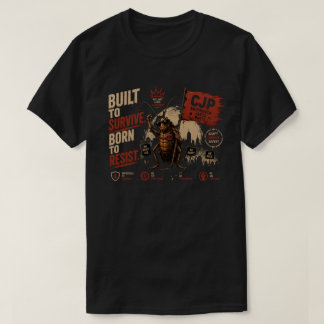 Kakkerlak Janta Partij - Gebouwd om te Overleven G T-shirt