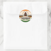 Kakkerlak Janta Partij Logo Sticker (Tas)