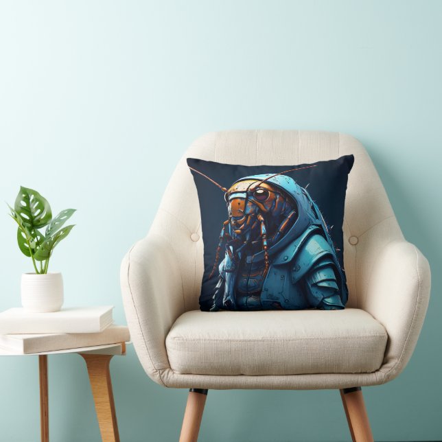 kakkerlak man kussen (Stoel)