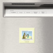 Kakkerlak Motel Grappige Cartoon Magneet (Insitu (Vaatwasser))