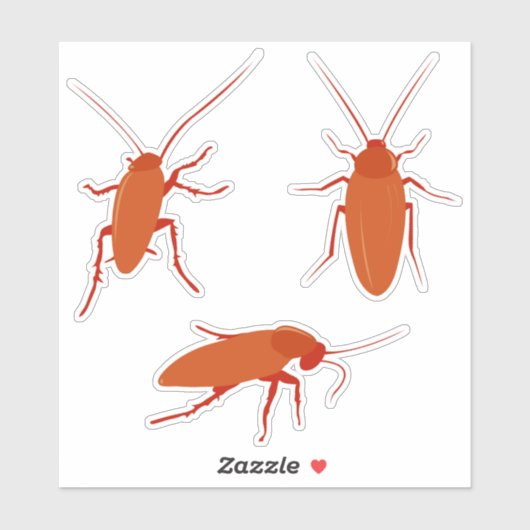 Kakkerlak Sticker Set (Vel)