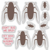 Kakkerlakken insecten insecten insecten insecten g sticker (Voorkant)