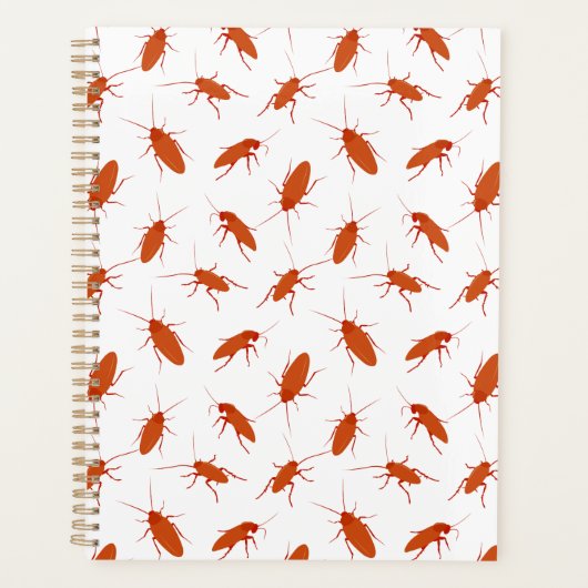 Kakkerlakken ongedierteverdelger Kantoor Planner (Voorkant)