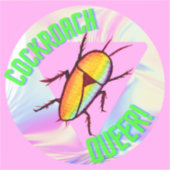 kakkerlakqueer sticker (Voorkant)