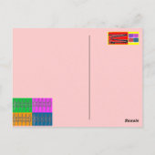 kakofobie van zee briefkaart (Achterkant)