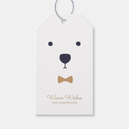 Kaktovik Polar Beer Cadeaulabel (Voorkant)