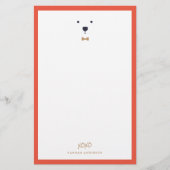 Kaktovik Polar Beer Stationery Briefpapier (Voorkant)