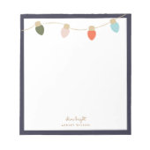 Kaktovik String Lights Notitieblok (Voorkant)