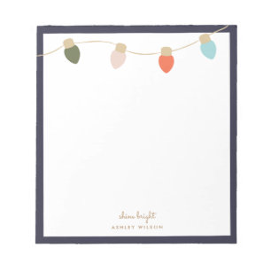 Kaktovik String Lights Notitieblok