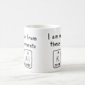 Kal periodieke lijstnaam mok (Center)