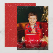 Kala Christouyenna Grieks Kerstmis verticaal foto Feestdagenkaart (Voorkant / Achterkant)