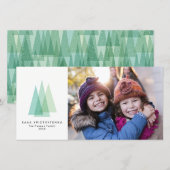 Kala Christouyenna Griekse kerstboom Feestdagenkaart (Voorkant / Achterkant)