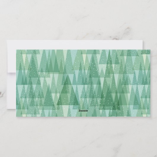 Kala Christouyenna Griekse kerstboom Feestdagenkaart (Achterkant)