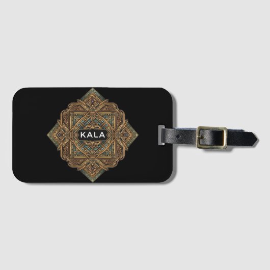KALA: De vergulde relikwie Bagagelabel (Voorkant (horizontaal))