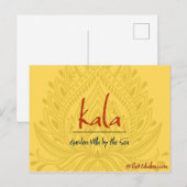 Kala Garden Villa Briefkaart (Voorkant / Achterkant)