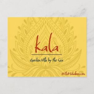 Kala Garden Villa Briefkaart