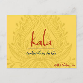 Kala Garden Villa Briefkaart