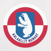 Kalaallit Nunaat Labels (Design 1)