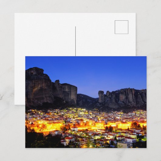 Kalabaka Briefkaart (Voorkant / Achterkant)