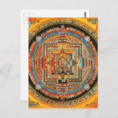 KALACHAKRA ESOTERIC MANDALA III BRIEFKAART (Voorkant / Achterkant)