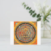 KALACHAKRA ESOTERIC MANDALA III BRIEFKAART (Staand voorkant)