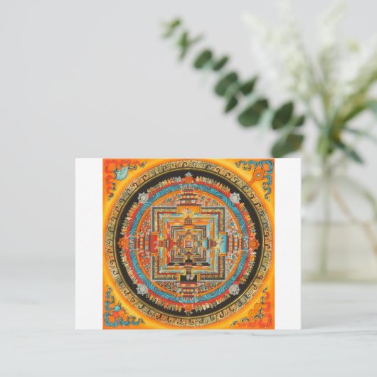 KALACHAKRA ESOTERIC MANDALA III BRIEFKAART (Staand voorkant)