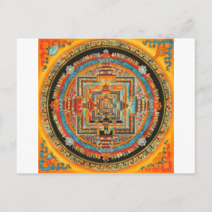 KALACHAKRA ESOTERIC MANDALA III BRIEFKAART