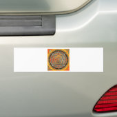 KALACHAKRA ESOTERISCHE MANDALA III BUMPERSTICKER (Op auto)
