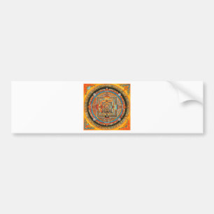 KALACHAKRA ESOTERISCHE MANDALA III BUMPERSTICKER