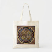 Kalachakra Mandala A Bag Tote Bag (Voorkant)