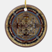 Kalachakra Mandala A Ornament (Achterkant)