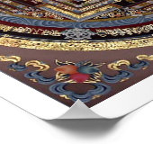 Kalachakra Mandala A Poster (Hoek)