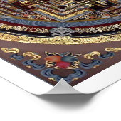 Kalachakra Mandala A Poster (Hoek)