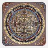 Kalachakra Mandala A Stickers (Voorkant)